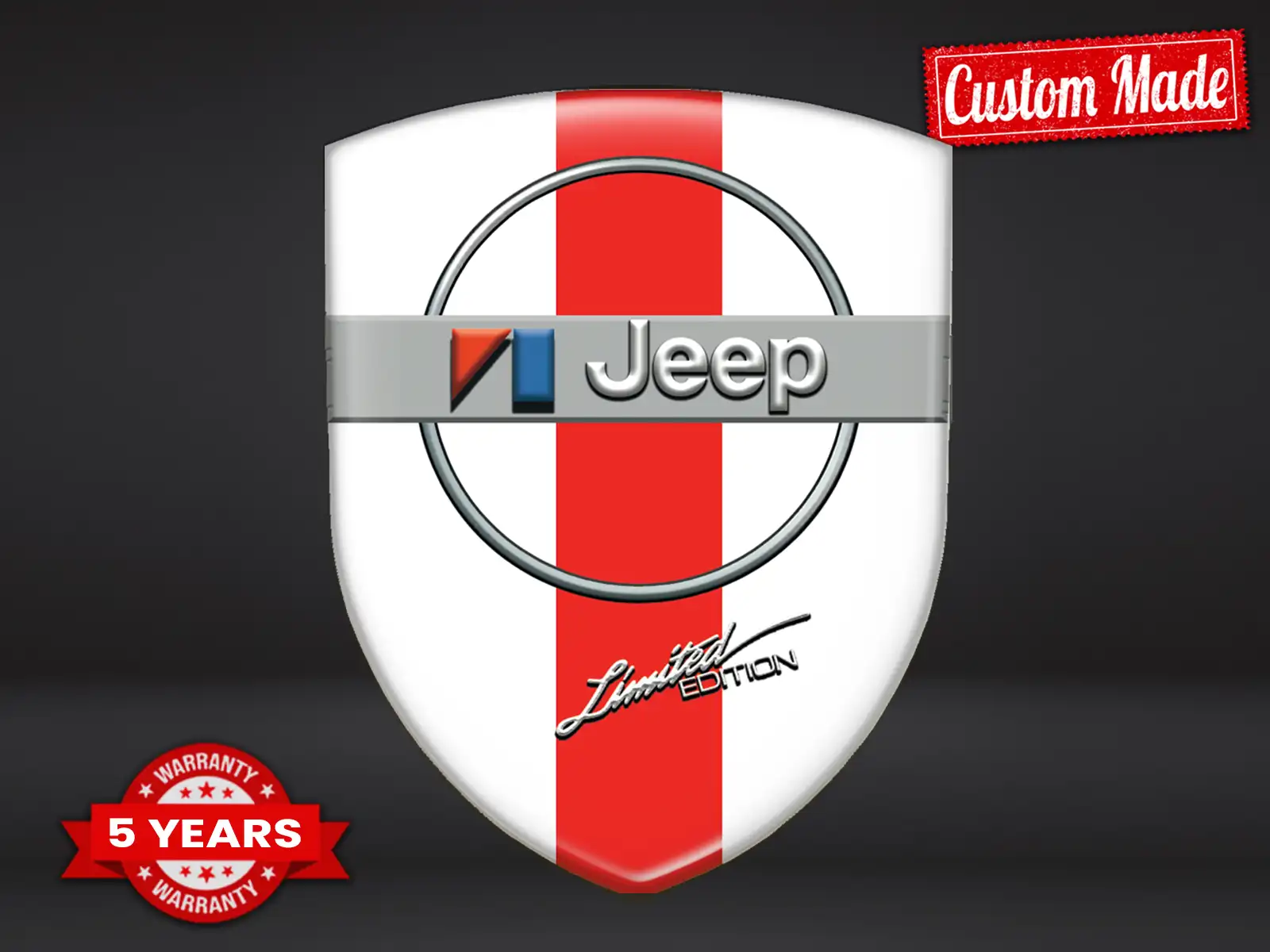 Jeep Individuelle Autofolien Robuste Rennsport Luxus Minimal